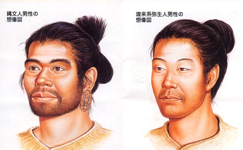 揭秘日本人起源绳文人和弥生人的混血儿图