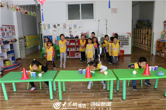 东明幼儿园室内体育游戏