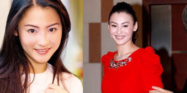 陈德容赵雅芝杨丽萍赵薇 绝色女星今昔照对比/图