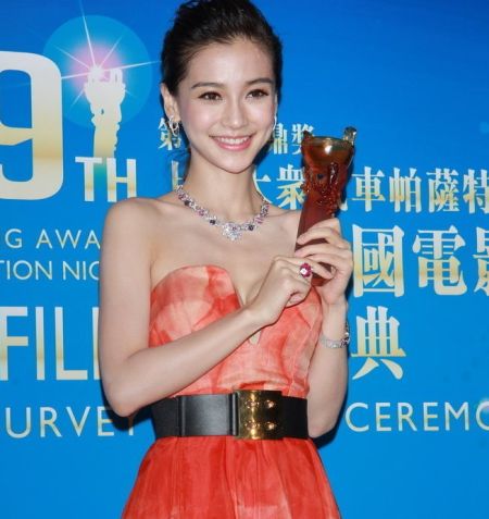 Angelababy in Alexander McQueen 2013ϵгϯ